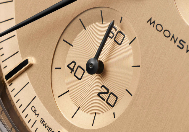 Swatch MoonSwatch "Mission to the Moon 1969" : 11 grammes d'or ! Swatch MoonSwatch "Mission to the Moon 1969" : 11 grammes d'or !