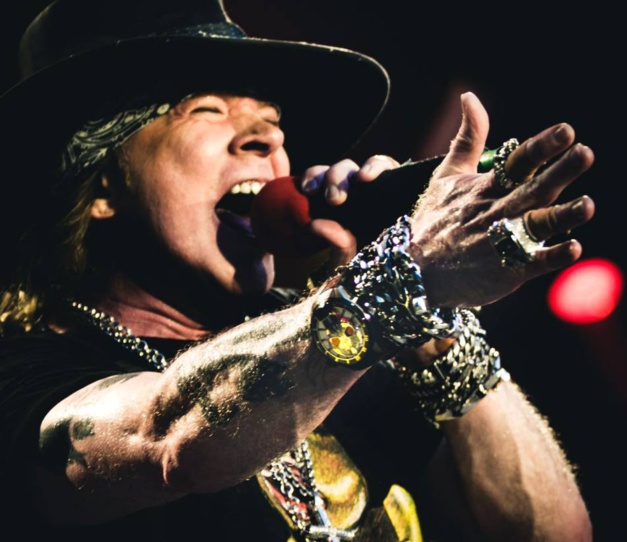 Axl Rose partenaire d'HYT Axl Rose partenaire d'HYT