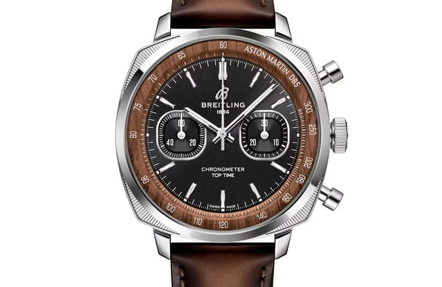 Chronographe Breitling Top Time : vombrissant hommage à l'Aston Martin DB5