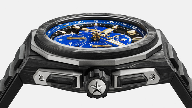 Zenith Defy Extrem Lapis Lazuli II : quand le carbone et le titane s'associent au lapis