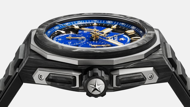 Zenith Defy Extrem Lapis Lazuli II : quand le carbone et le titane s'associent au lapis Zenith Defy Extrem Lapis Lazuli II : quand le carbone et le titane s'associent au lapis