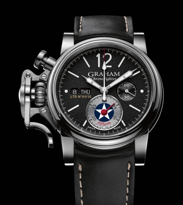 Graham célèbre les 15 ans du Chronofighter Graham célèbre les 15 ans du Chronofighter