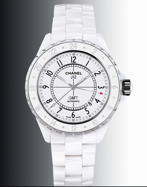 Chanel J12 GMT en céramique blanche