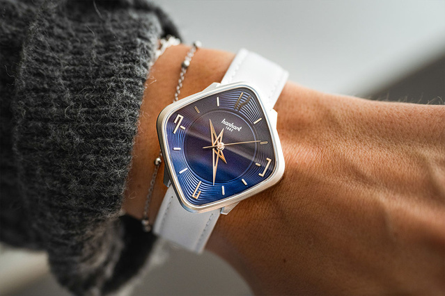 Hanhart Square by Square : la marque allemande s'aventure sur le terrain de la montre de forme