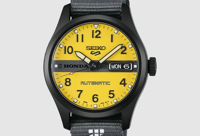 Seiko 5 Sports Motocompo : l'icône du scooter pliable japonais renaît au poignet