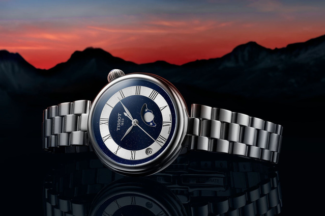 Désir Moonphase : la lune à l'honneur chez Tissot Désir Moonphase : la lune à l'honneur chez Tissot