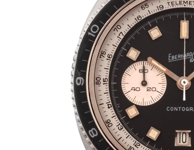 Eberhard Contograf 31504 : un chrono vintage qui préfigure les années 70