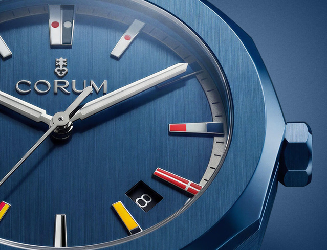 Corum Admiral : quand la céramique permet de retrouver le bleu des années 80