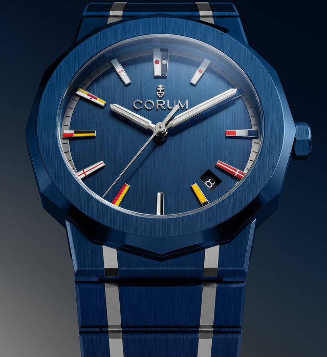 Corum Admiral : quand la céramique permet de retrouver le bleu des années 80
