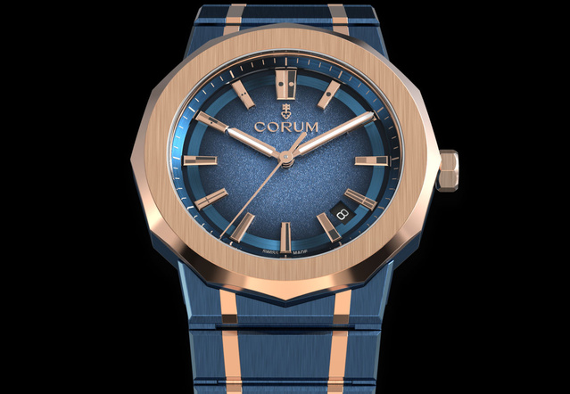 Corum Admiral : quand la céramique permet de retrouver le bleu des années 80