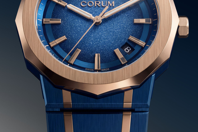 Corum Admiral : quand la céramique permet de retrouver le bleu des années 80