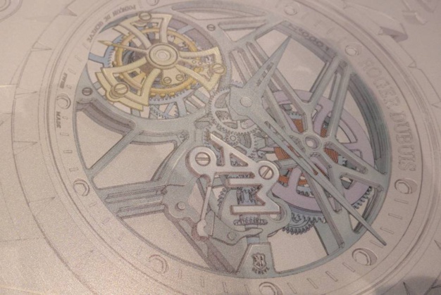 Sur ce dessin, on distingue clairement le ressort de tirette où figure des initiales squelettes. Photo Joël Chassaing-Cuvillier Sur ce dessin, on distingue clairement le ressort de tirette où figure des initiales squelettes. Photo Joël Chassaing-Cuvillier