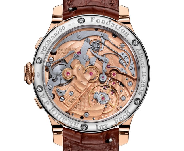 F.P.Journe : un chronographe unique pour la Fondation Prince Albert II de Monaco F.P.Journe : un chronographe unique pour la Fondation Prince Albert II de Monaco