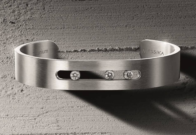 Messika : Move Titanium, collections de bijoux en titane pour hommes