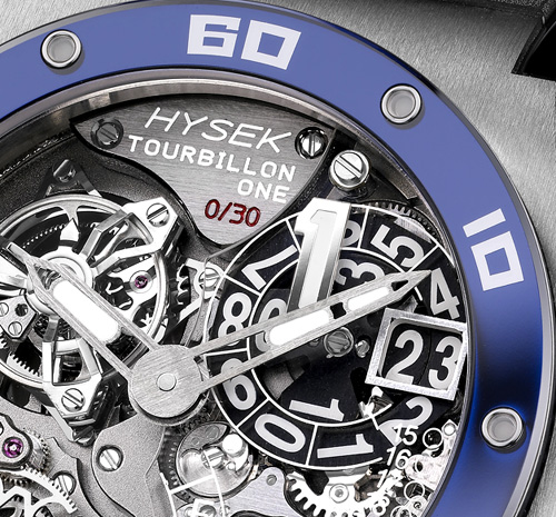 Abyss Tourbillon : le tout premier tourbillon imaginé et entièrement manufacturé Hysek