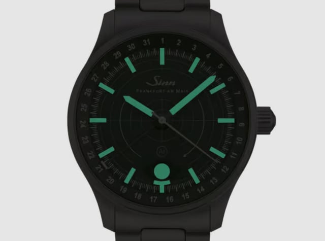 Sinn 308 Hunting Watch : quand la Lune devient indicateur de luminosité