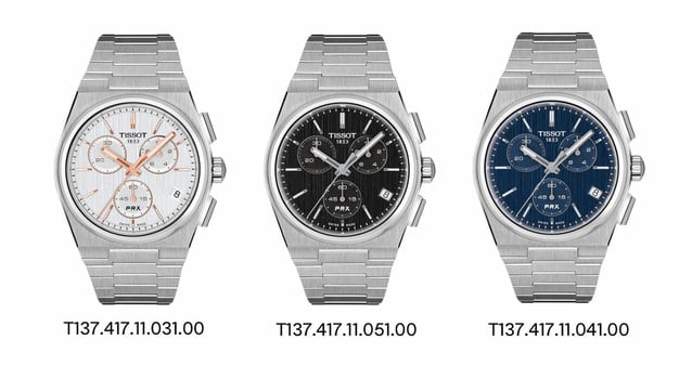 Tissot PRX : désormais en version chronographe à quartz Tissot PRX : désormais en version chronographe à quartz