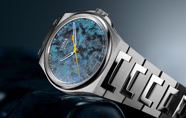 Czapek Antarctique Secret Reef : le chrysocolle comme cadran d'exception