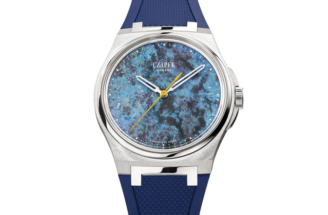 Czapek Antarctique Secret Reef : le chrysocolle comme cadran d'exception
