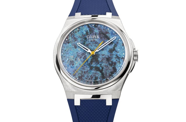 Czapek Antarctique Secret Reef : le chrysocolle comme cadran d'exception Czapek Antarctique Secret Reef : le chrysocolle comme cadran d'exception