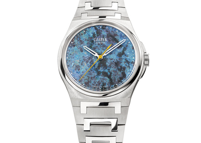 Czapek Antarctique Secret Reef : le chrysocolle comme cadran d'exception
