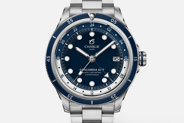 Charlie Paris : une Concordia GMT automatique plus accessible et encore plus séduisante Charlie Paris : une Concordia GMT automatique plus accessible et encore plus séduisante