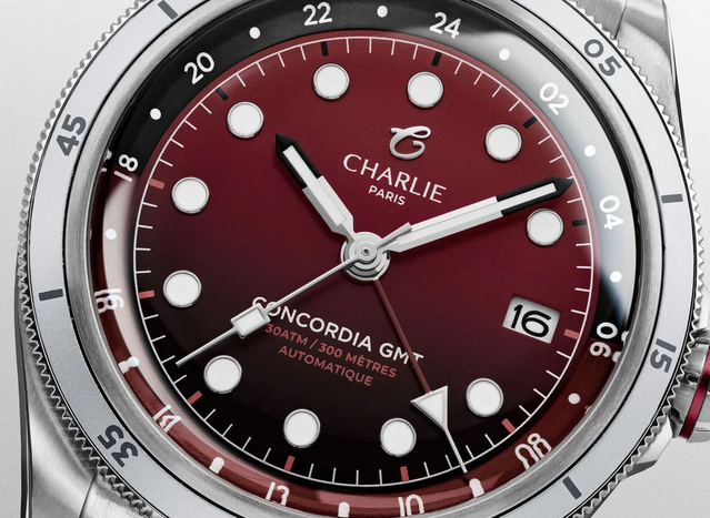 Charlie Paris : une Concordia GMT automatique plus accessible et encore plus séduisante Charlie Paris : une Concordia GMT automatique plus accessible et encore plus séduisante