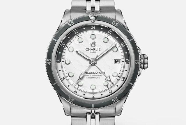 Charlie Paris : une Concordia GMT automatique plus accessible et encore plus séduisante Charlie Paris : une Concordia GMT automatique plus accessible et encore plus séduisante