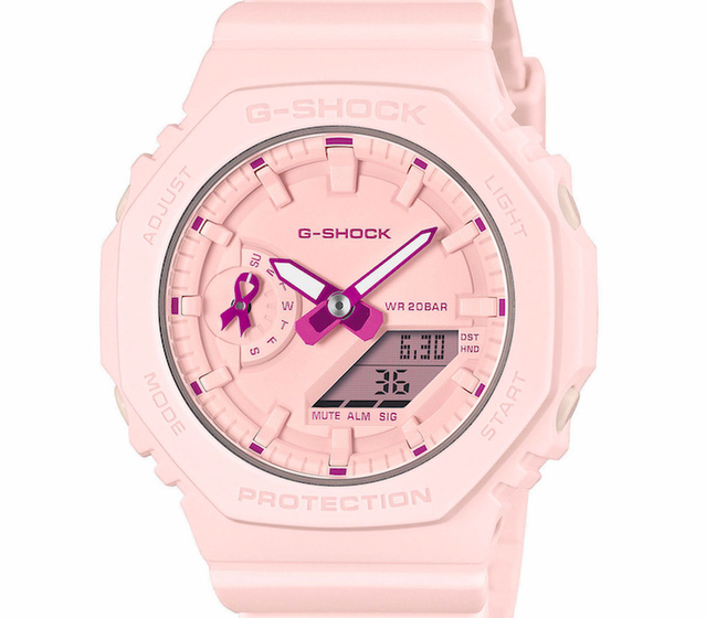 G-SHOCK x Odysséa : le Ruban Rose s'invite sur la GMA-S2100