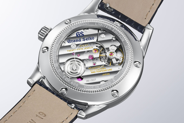 Grand Seiko SBGW325 : l'indigo japonais pour célébrer l'héritage du premier 9S manuel
