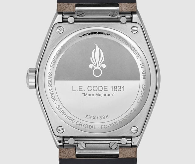 Frédérique Constant : la Légion à l'honneur avec deux séries limitées à 888 exemplaires