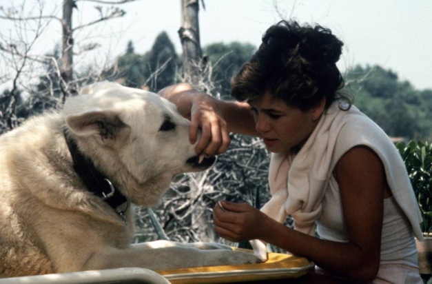 Dressé pour tuer : Kristy McNichol porte une Cartier Santos en or et acier Dressé pour tuer : Kristy McNichol porte une Cartier Santos en or et acier