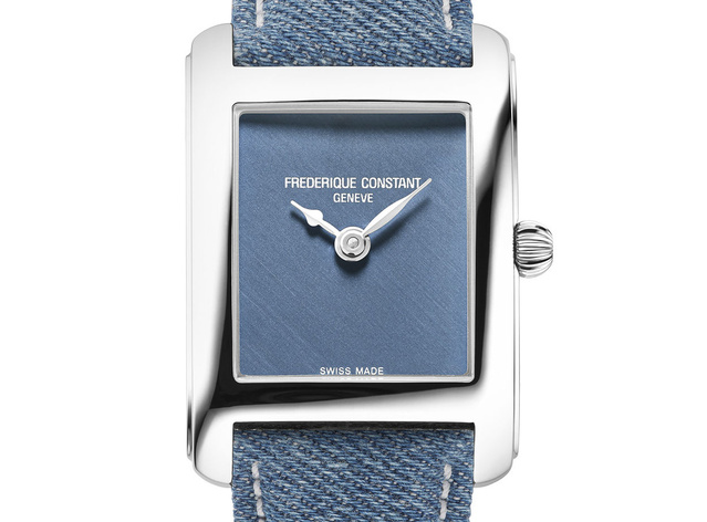 Frédérique Constant Classics Carrée Denim : à l'heure du jean