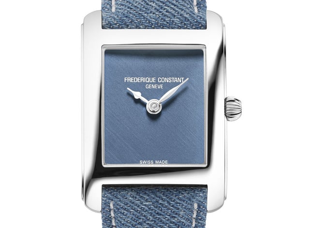 Frédérique Constant Classics Carrée Denim : à l'heure du jean Frédérique Constant Classics Carrée Denim : à l'heure du jean