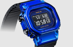 G-SHOCK MRG-D5000 Blue Sapphire : le pari fou du saphir... incassable ! G-SHOCK MRG-D5000 Blue Sapphire : le pari fou du saphir... incassable !
