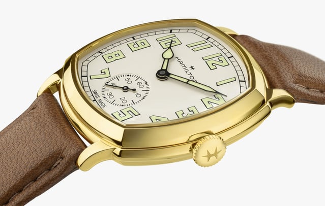 Hamilton American Classic Cushion : le retour de la petite montre mécanique pour hommes