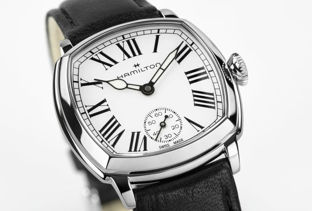 Hamilton American Classic Cushion : le retour de la petite montre mécanique pour hommes