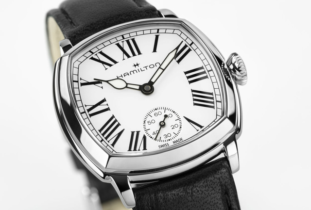 Hamilton American Classic Cushion : le retour de la petite montre mécanique pour hommes Hamilton American Classic Cushion : le retour de la petite montre mécanique pour hommes