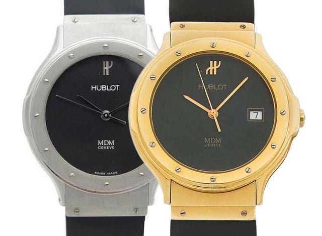 Hublot MDM : l'histoire méconnue des montres d'avant la Big Bang... Hublot MDM : l'histoire méconnue des montres d'avant la Big Bang...