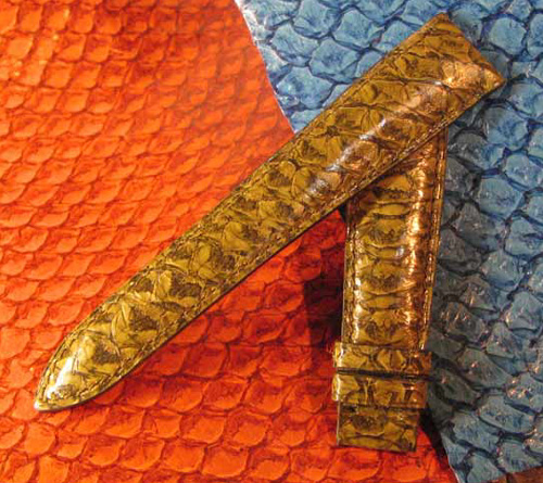 Cuir de perche du nil, photo ABP Cuir de perche du nil, photo ABP