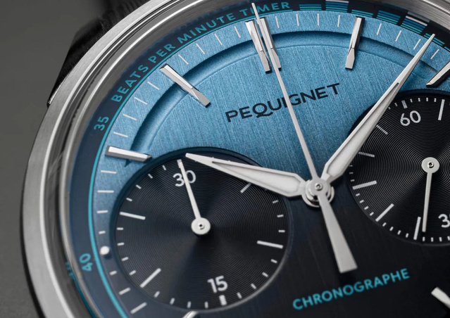 Pequignet Royal Paris Chrono BPM : un chronographe au rythme de la French Touch