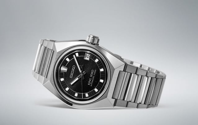 King Seiko Vanac Cosmic Tokyo : les lumières de la capitale nippone au poignet