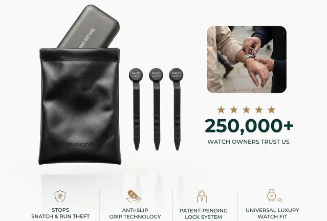 Nano Secure  : une protection supplémentaire contre les vols de montres de luxe