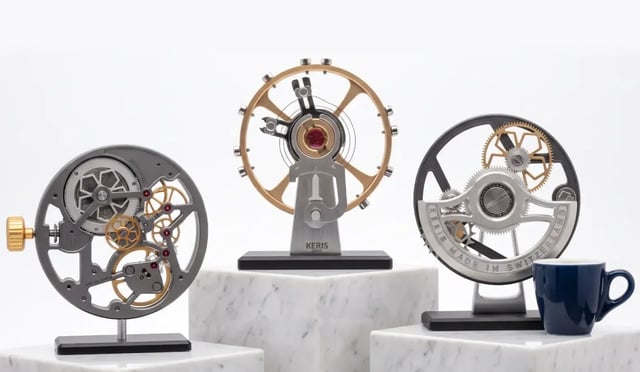 KERIS, le mécanisme horloger à grande échelle pour le plaisir des yeux KERIS, le mécanisme horloger à grande échelle pour le plaisir des yeux