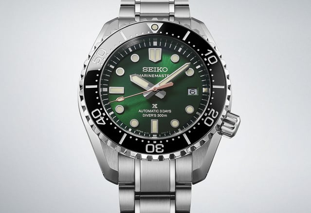 Seiko Prospex : quand les mangroves d'Okinawa habillent la Marinemaster d'un cadran vert d'eau