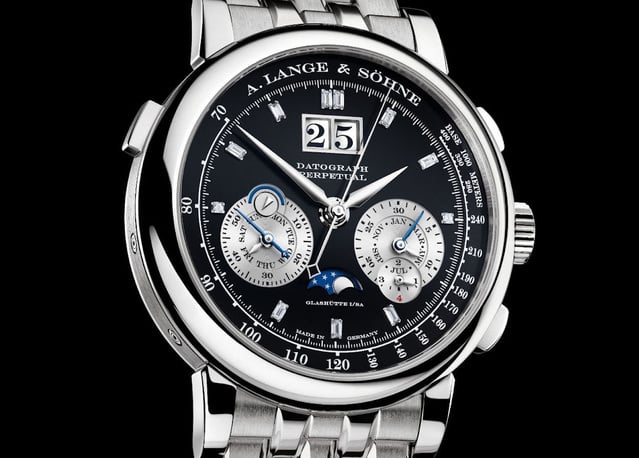 A. Lange & Söhne Datograph Perpetuel : platine et diamants pour vingt ans de haute horlogerie A. Lange & Söhne Datograph Perpetuel : platine et diamants pour vingt ans de haute horlogerie