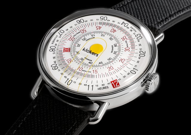 Klokers KLOK03 : la montre à disques passe enfin à l'automatique