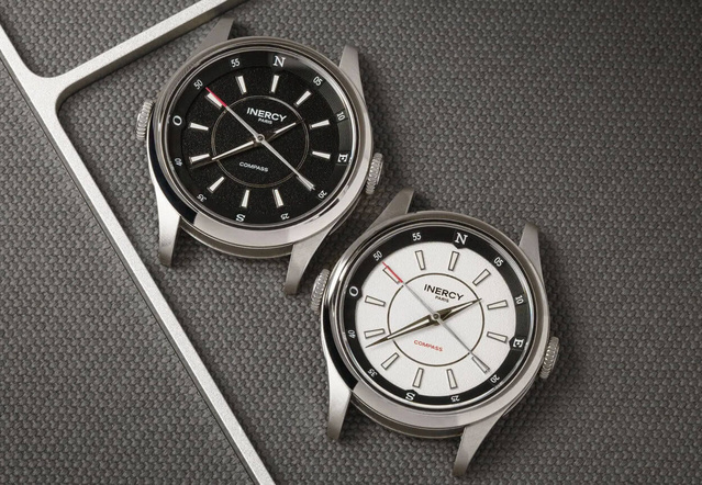 Inercy Compass : une montre mécanique pour tracer son propre chemin