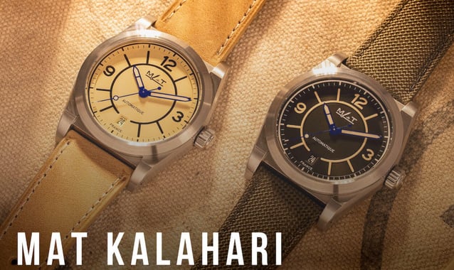 MAT Kalahari : une montre dédiée aux grands espaces sauvages avec Philippe Bourseiller