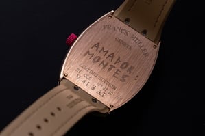 Franck Muller, la Vanguard Slim se réinvente avec l'artiste Amador Montes : sin ti nunca !